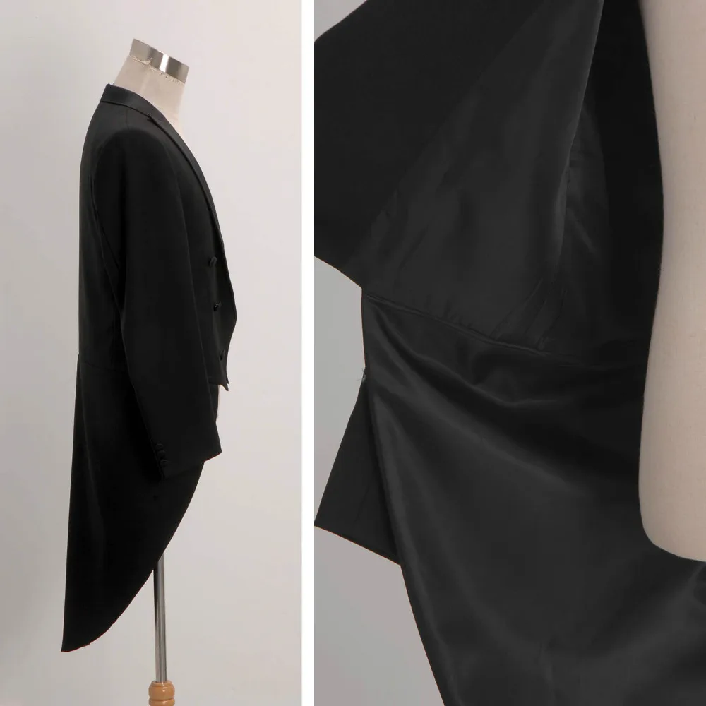 Noir-Hirondelle-Queue-Manteau-2-Pi-ces-JacketPantBowtie-Mode-Terno-Masculino-Custume-Homme-Personnels-De-Mariage (1)