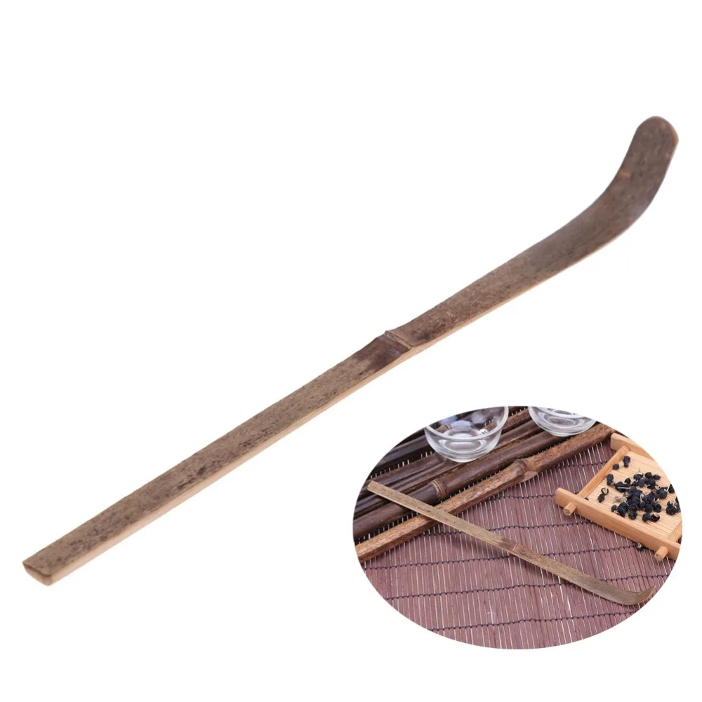 

18cm Handmade Bamboo Tea Scoop Retro Japanese Green Tea Chashaku Ceremony Matcha Scoop Natural Bamboo Tea Sticks Tool