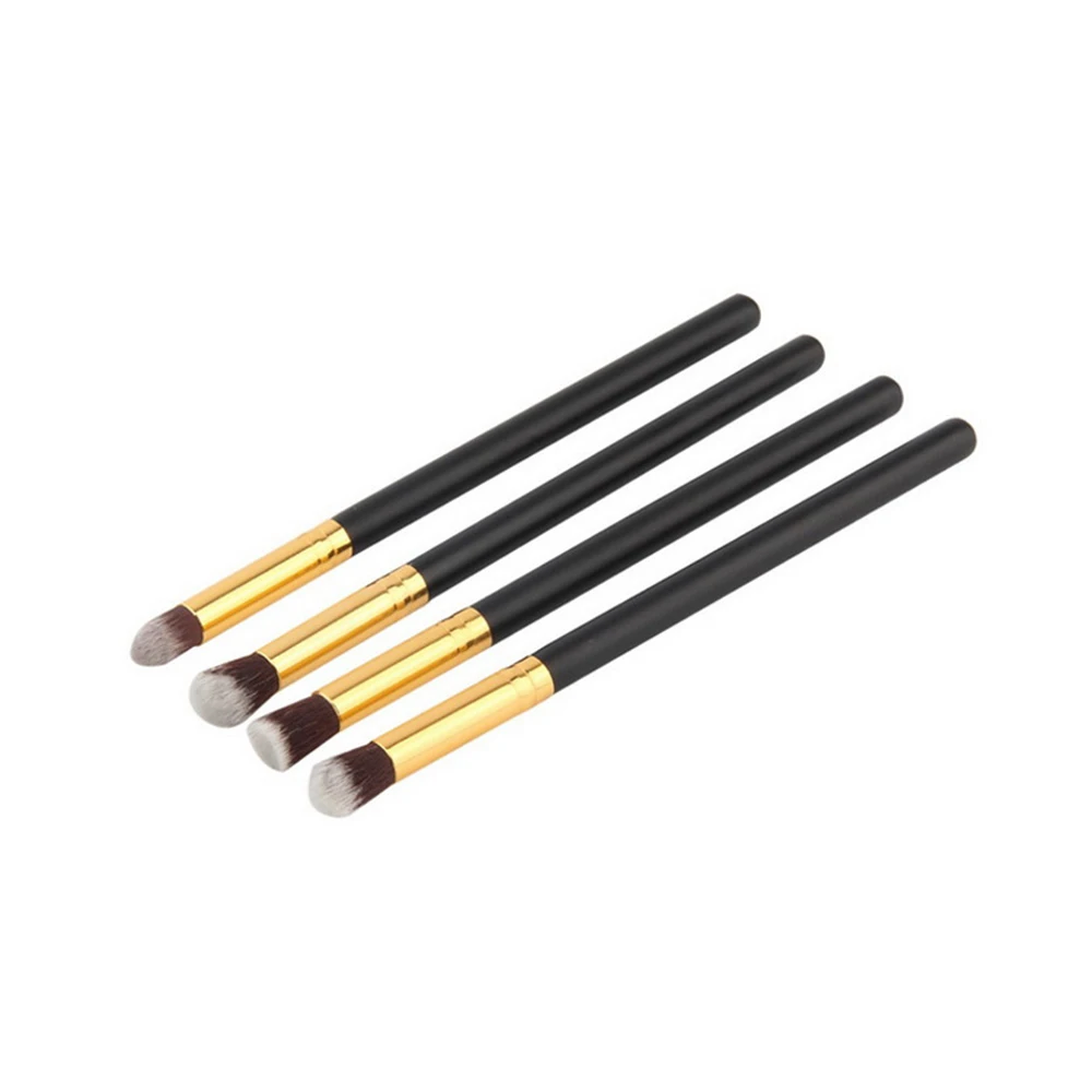 

DIOLAN Make Up Brush Set 4PCS Professional Eye Make Up Eyeliner Eyebrow Eyeshadow Brush Set Rose Gold Makeup Brushes