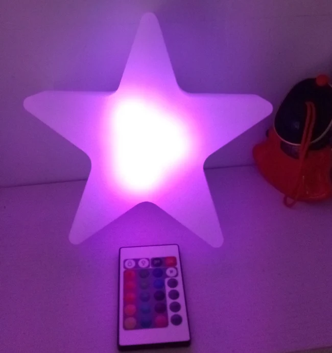 

L20*W20*H6cm LED Five Star Twinkle Creative Luminous Lighting LED Night Light in Decoration Explosions free shipping 10pcs