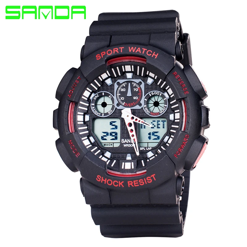 Men Sport font b Watches b font Silicone Band Waterproof Military Style font b Watch b