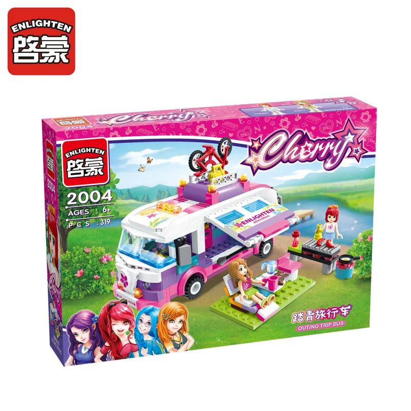 2004 319pcs Girl's Dream Constructor Model Kit Blocks Compatible LEGO Bricks Toys for Boys Girls Children Modeling 2004 319pcs Girl's Dream Constructor Model Kit Blocks Compatible LEGO Bricks Toys for Boys Girls Children Modeling