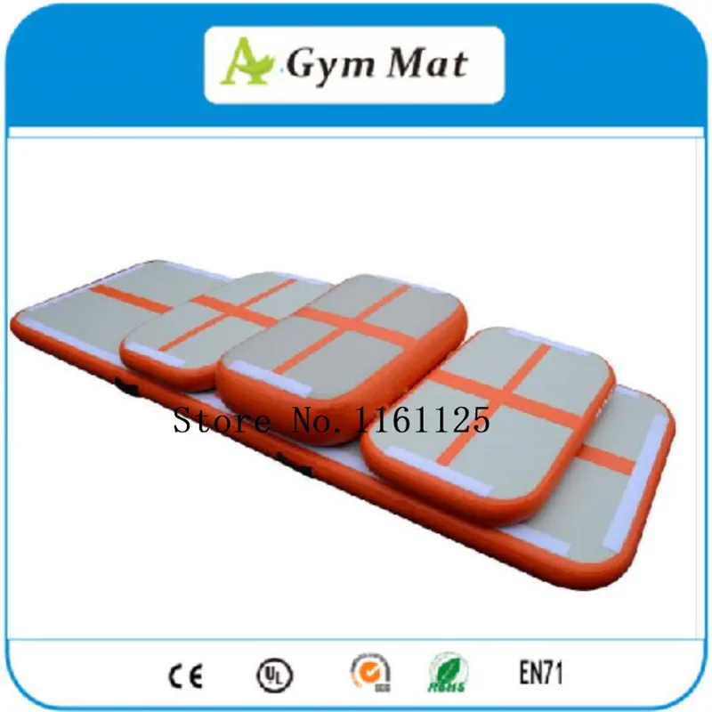 Free Shipping Pump 4x1x0.2m Gymnastics Inflatable Air Track Tumbling Mat Gym AirTrack For Sale | Игрушки и хобби