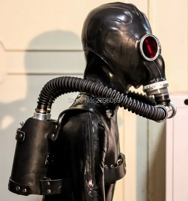 women gas mask fetish Boobs hanging out porn