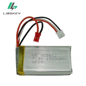 

7.4V 1500mAh lithium Lipo battery WLtoys V913 L959 L202 days Yi TY923 Huajun HJ817 HJ816 903462