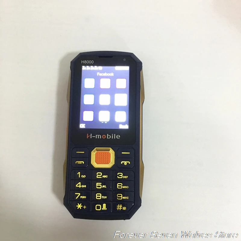 H mobile H8000 кнопочные сотовые телефоны с FM Java Bluetooth 20000 мАч двойная камера Супер