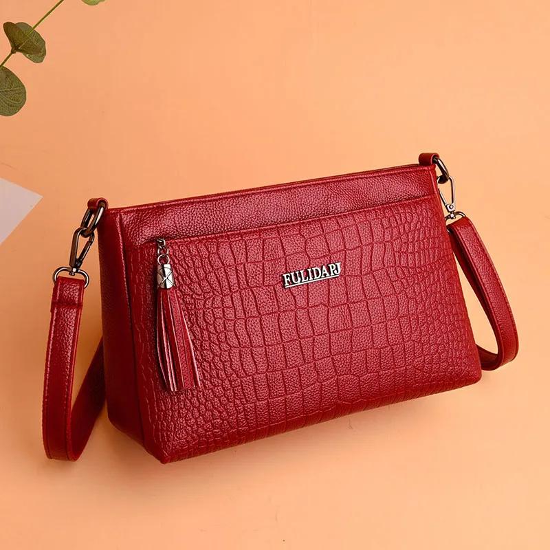 

real leather women bag shoulder crossbody bag for women brand designer mother bag fashion female bags