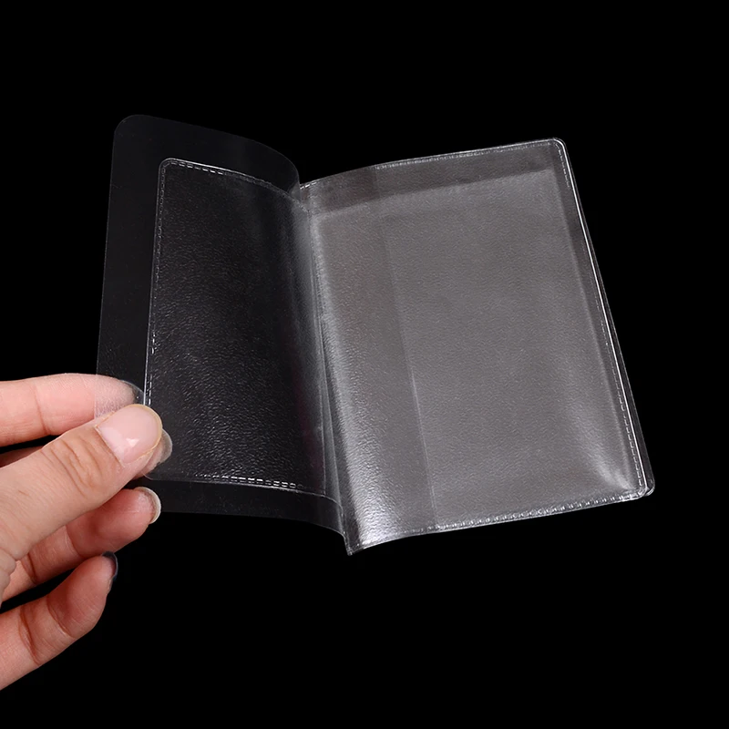 1PC High Quality Transparent PVC Driver's License Case Protect Auto Documents Cover Car ID Card