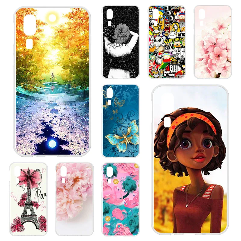 

Phone Case For Samsung Galaxy A2 Core Case Silicone For Samsung A2 Core SM-A260F/DS A260F A260 5.0 inch Cover Floral Bumper
