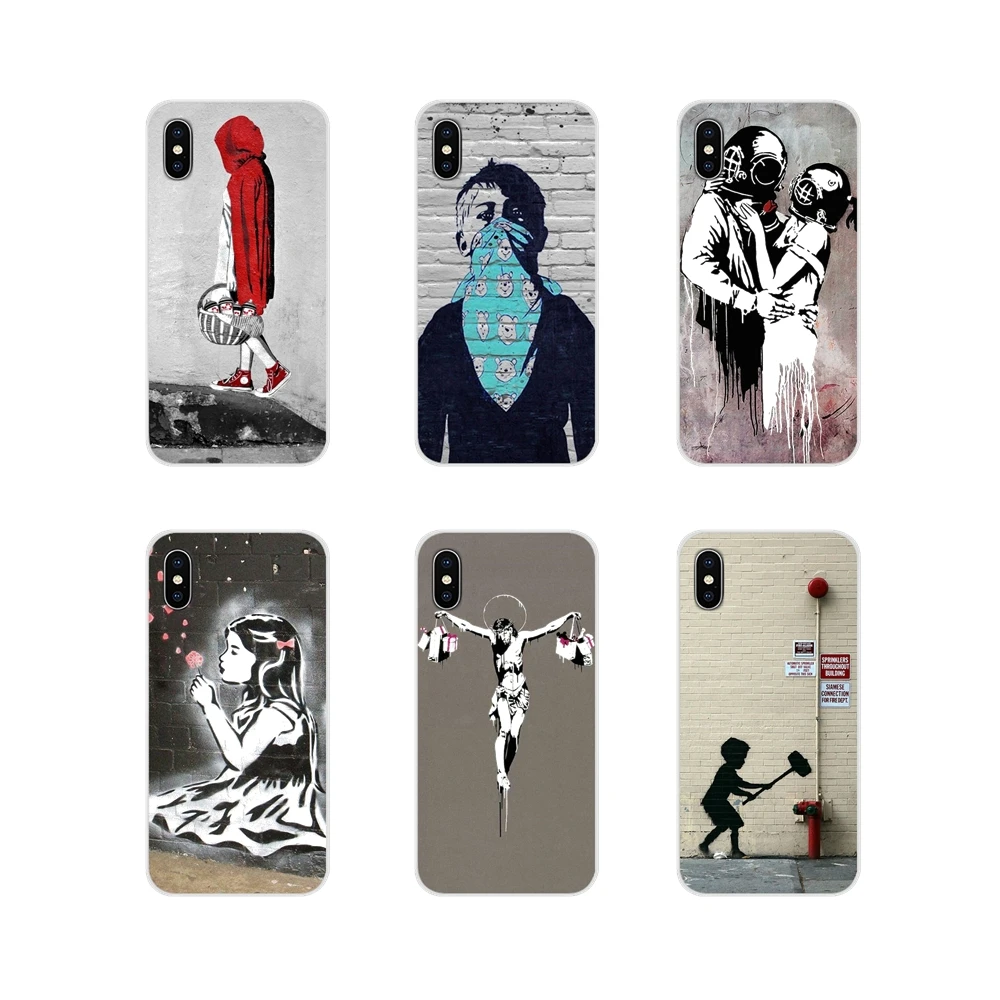 

Accessories Covers 2018 Funny Street Art Banksy Graffiti For Samsung A10 A30 A40 A50 A60 A70 Galaxy S2 Note 2 3 Grand Core Prime