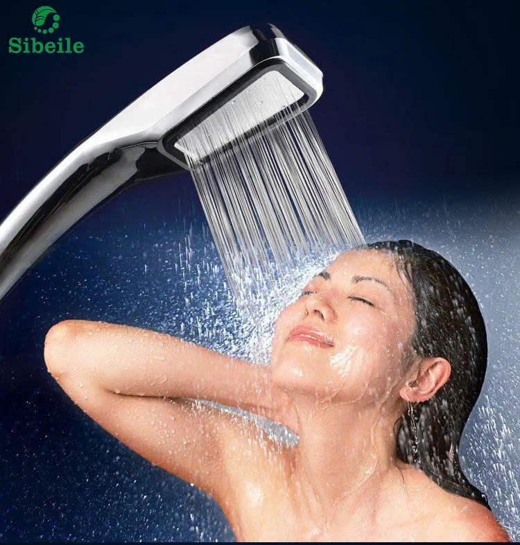 

Насадка для душа SBLE 30%, экономия воды, повышающая давление 300%, хромированная, 300 отверстий, качественный АБС-пластик, хромированная ручная насадка для душа для ванной