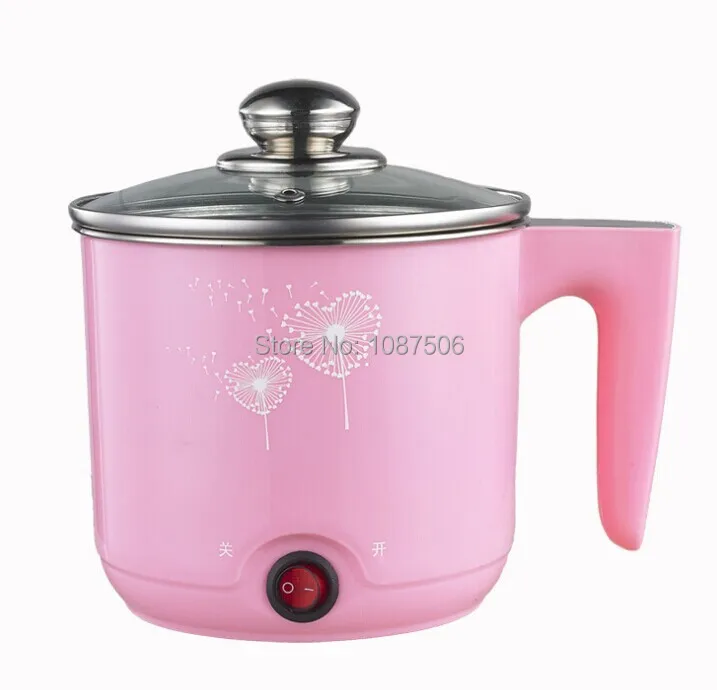 Free shipping Korean style mini electric stainless steel food cooker 1