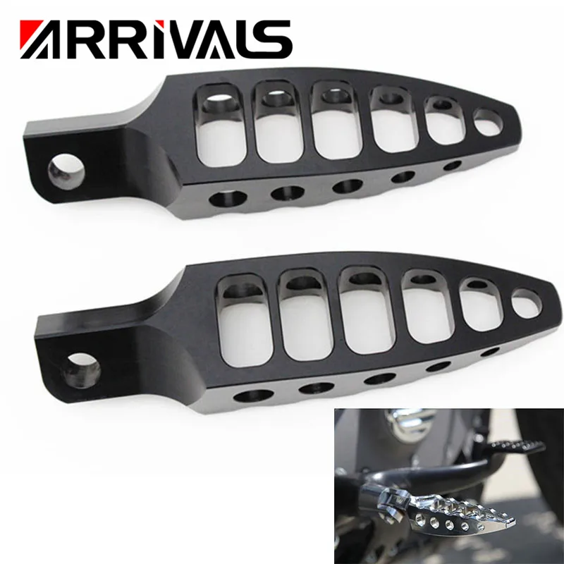

Motorcycle Black CNC 45 Degrees Male-Mount Footrests Foot Pegs For Harley Sportster 883 1200 Dyna Softail Touring 1993-2015 2016