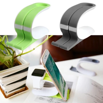 

For Apple Watch Charging Stand Mount Charge Dock for iPhone 6 6s Plus iPad Mobile Phone Tablet Smartphone Desk Holder