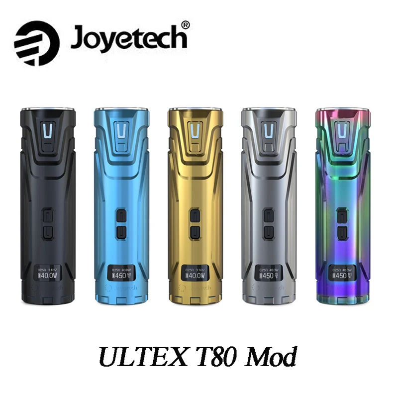 Оригинал Joyetech ULTEX T80 Mod 80 Вт Vape Fit CUBIS Max танк 5 мл Поддержка один 18650 электронные