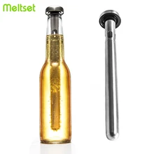 1 шт. волшебный пивной охладитель из нержавеющей стали, охладитель для виски, пива, вина, для бара, кухни, охлаждающий стержень для сока, напитков, ледяная палочка, барная посуда