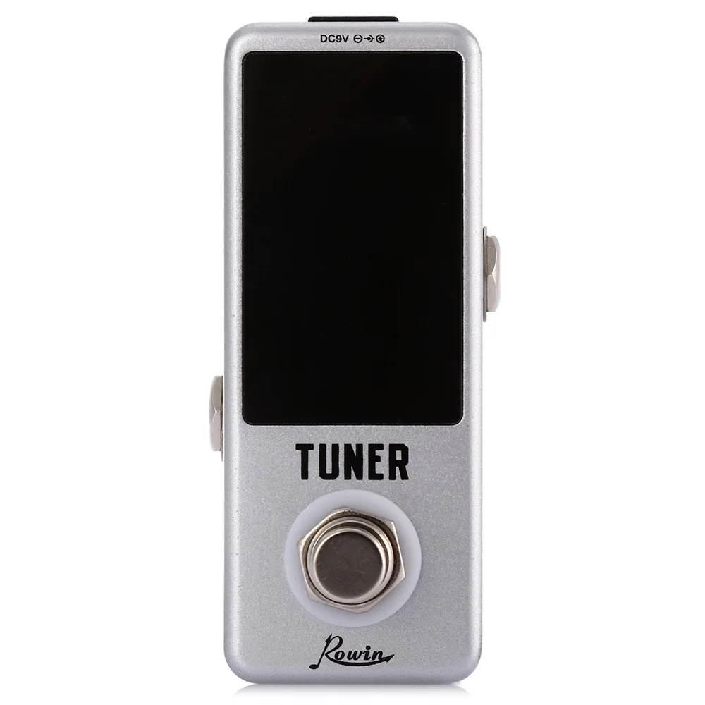 ROWIN LT - 910 Guitar Effect Pedal LCD Screen Chromatic Guitar Pedal Tuner True Bypass ROWIN LT - 910 Guitar Effect Pedal LCD Screen Chromatic Guitar Pedal Tuner True Bypass