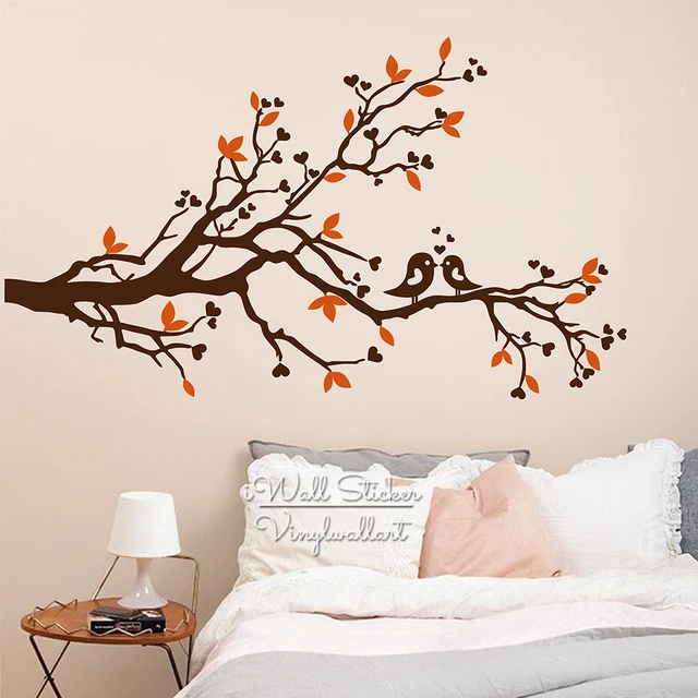 tree wall sticker baby nursery tree birds wall decal diy tree branch