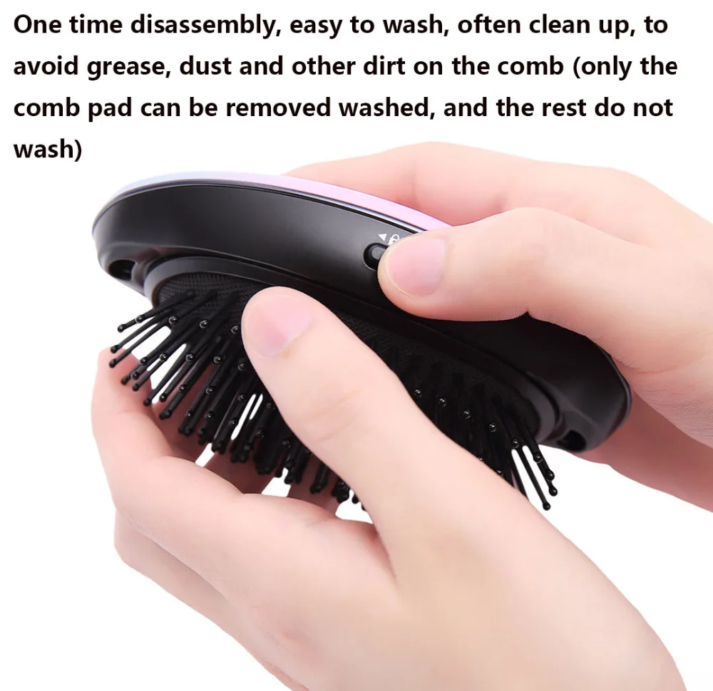 Xiaomi Comb Mi Home yueLi Portable Brush Care Beauty Anion Hair Care Scalp Massage Anti-static Comb Salon Styling Tamer Tool H15 (24)