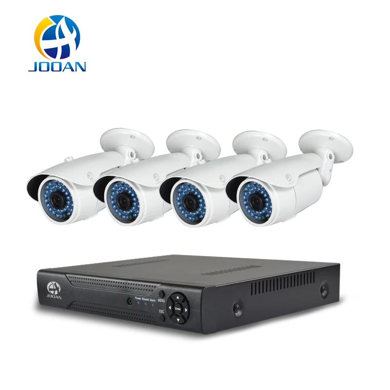 bilder für JOOAN 1080 P 2MP Überwachungskamera System 48 V POE NVR Whit 4 stücke 1920*1080 ONVIF POE IP kamera 4CH CCTV Videoüberwachung bilder für JOOAN 1080 P 2MP Überwachungskamera System 48 V POE NVR Whit 4 stücke 1920*1080 ONVIF POE IP kamera 4CH CCTV Videoüberwachung