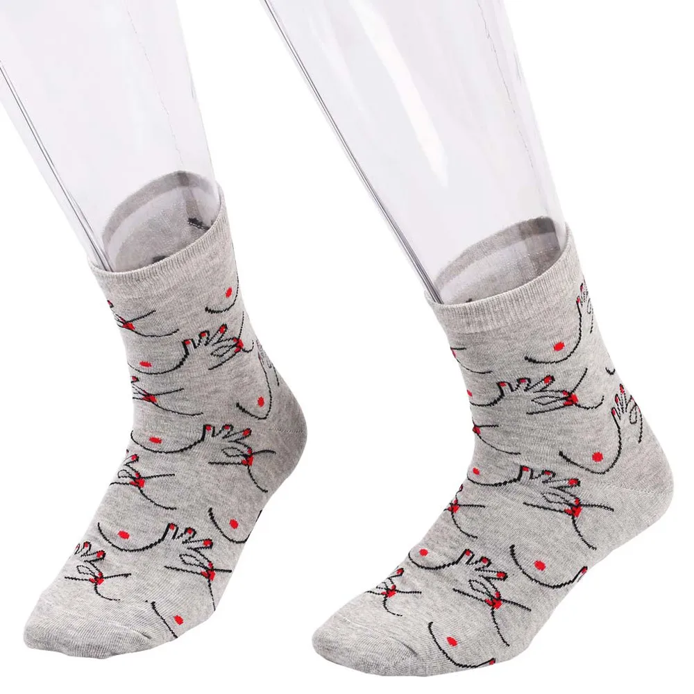 Harajuku Women Socks Red nails Print Keep Warm Cotton Skateboard Sock Comfortable Floor funny Socks Drop Shipping Harajuku Women Socks Red nails Print Keep Warm Cotton Skateboard Sock Comfortable Floor funny Socks Drop Shipping