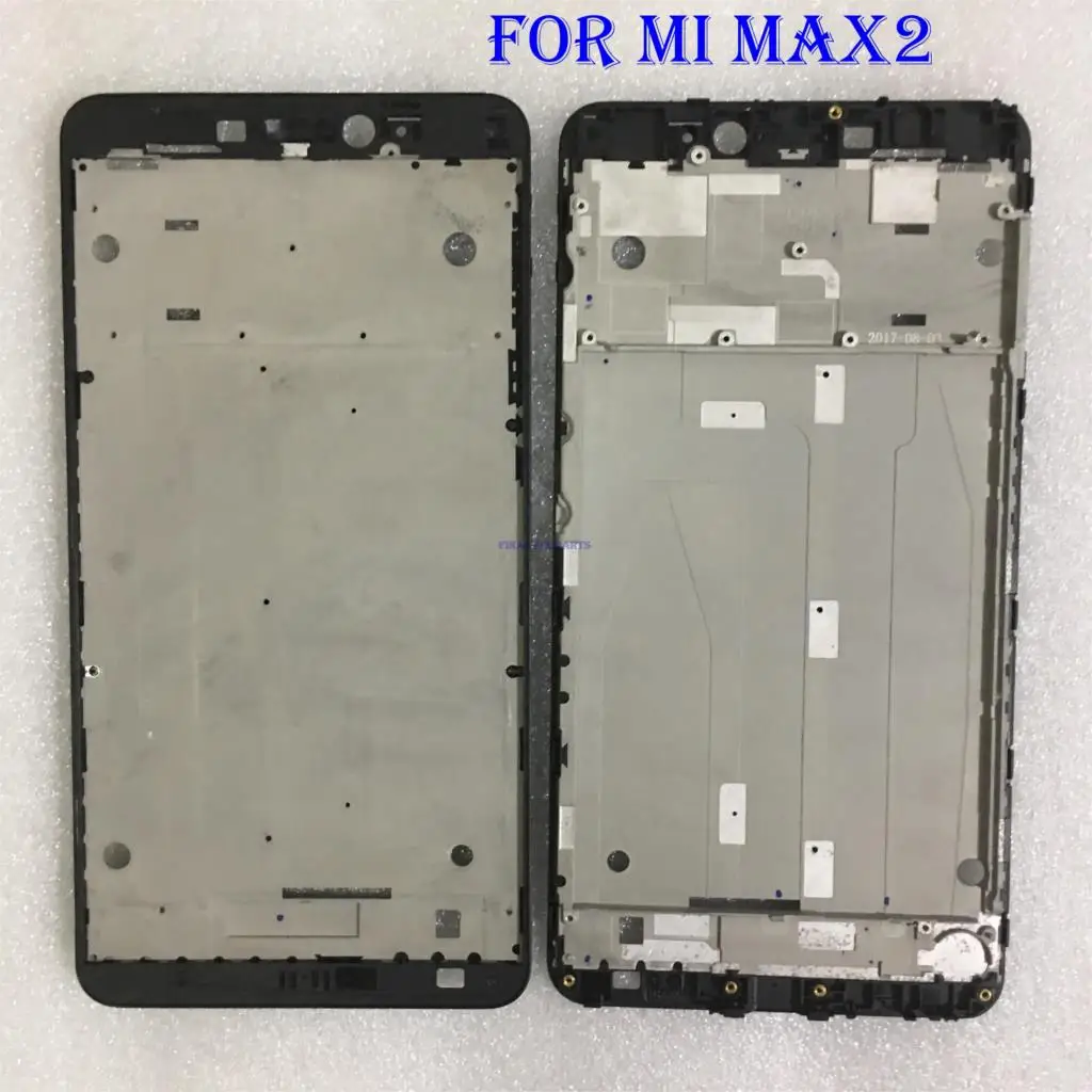 

LCD Faceplate For Xiaomi Mi Max2 Max 2 Front Frame Chassis Middle Housing Bezel + Wifi Signal Antenna Flex Cable Repair Parts