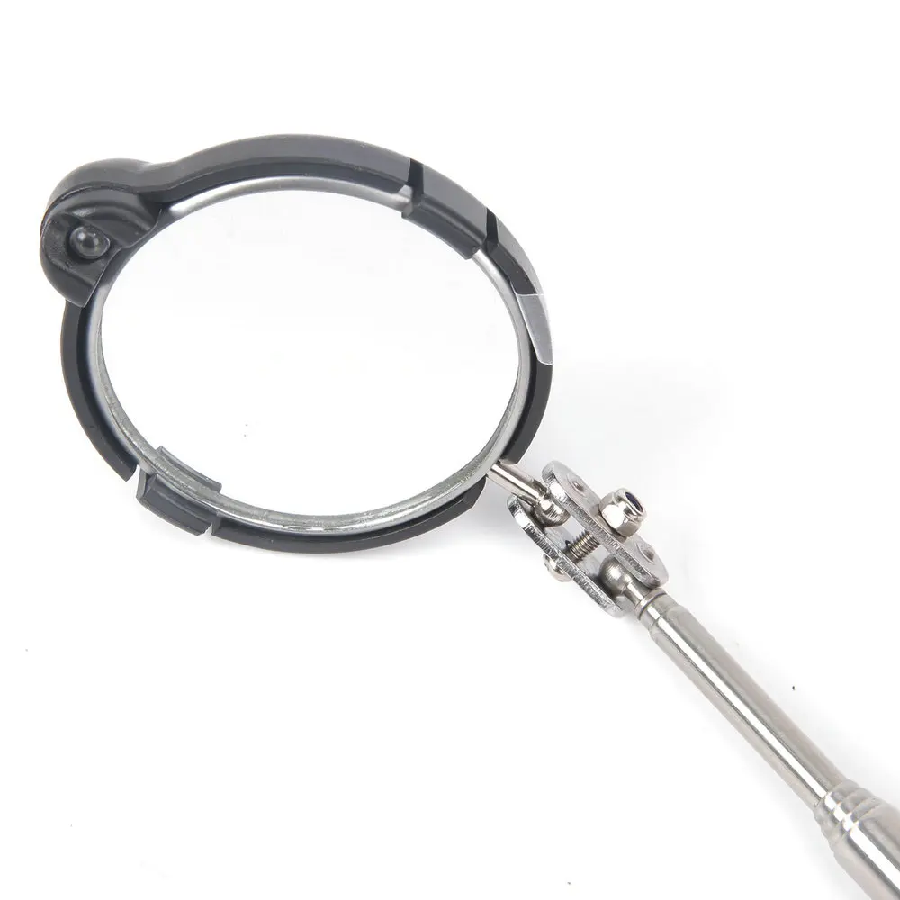 Adjustable Repair Vehicle Chassis Telescopic Inspection Mirror with LED Light