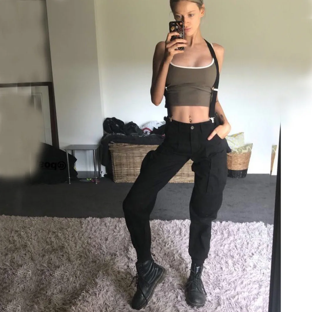 New Cargo Pants Women Female Womens 