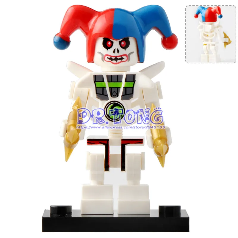 

20pcs Skeleton Samukai Lloyd GARMADON With Four Hands Gold Weapons Action Building Blocks Toy Building Blocks Toys BR260