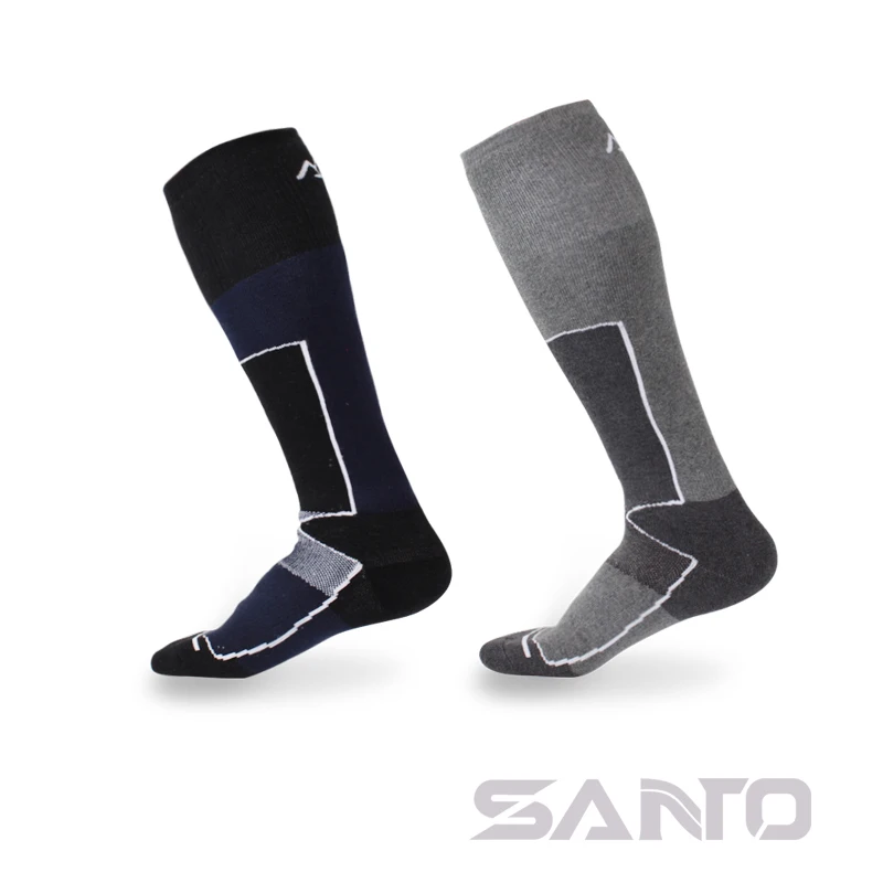 SANTO Brand Men rychle schnoucí silné outdoorové dlouhé ponožky COOLMAX ponožky Winter Warm Socks s023