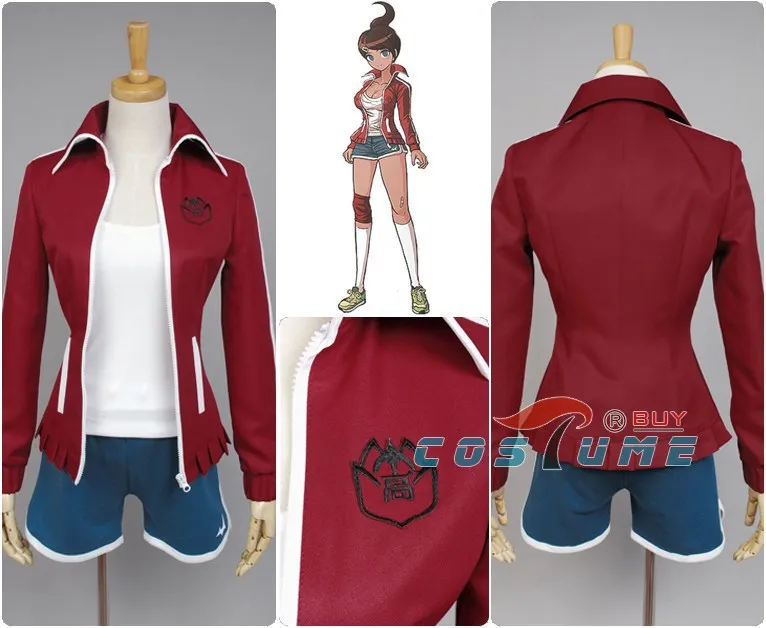Аниме Dangan Ronpa Danganronpa Aoi Asahina карнавальный костюм на Хэллоуин заказ|cosplay costume|halloween