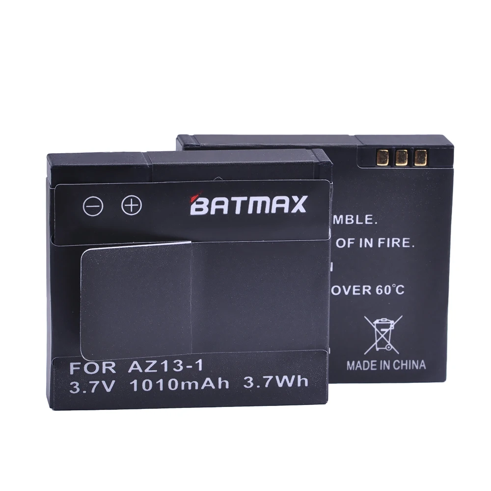 Для 3 шт. 1010 мАч оригинальный Xiaoyi Батарея AZ13 1 + USB двойной Зарядное устройство для