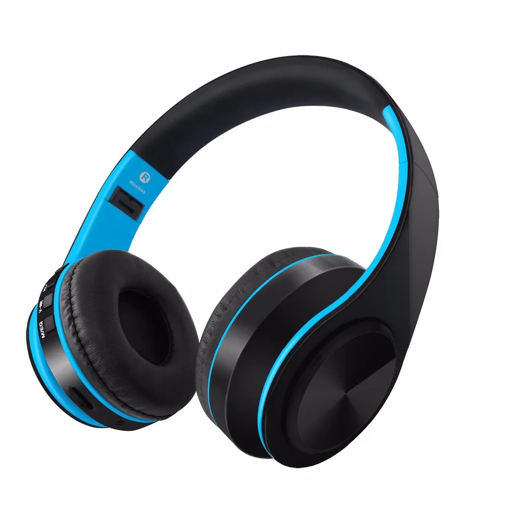 Складные Bluetooth наушники YTOM беспроводная гарнитура стереонаушники с микрофоном