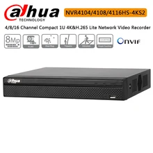 Сетевой видеорегистратор Dahua 4CH 8CH 16CH NVR4104HS-4KS2 NVR4108HS-4KS2 NVR4116HS-4KS2 H.265 Lite Сетевой Видео Регистраторы до 8MP Разрешение