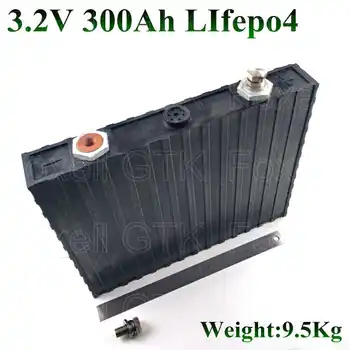 

4pcs 3.2v 300Ah Lifepo4 Rechargeable deep cycle battery 3.2v 300a 200a for electric vehicle UPS Electric bicycle and golf car