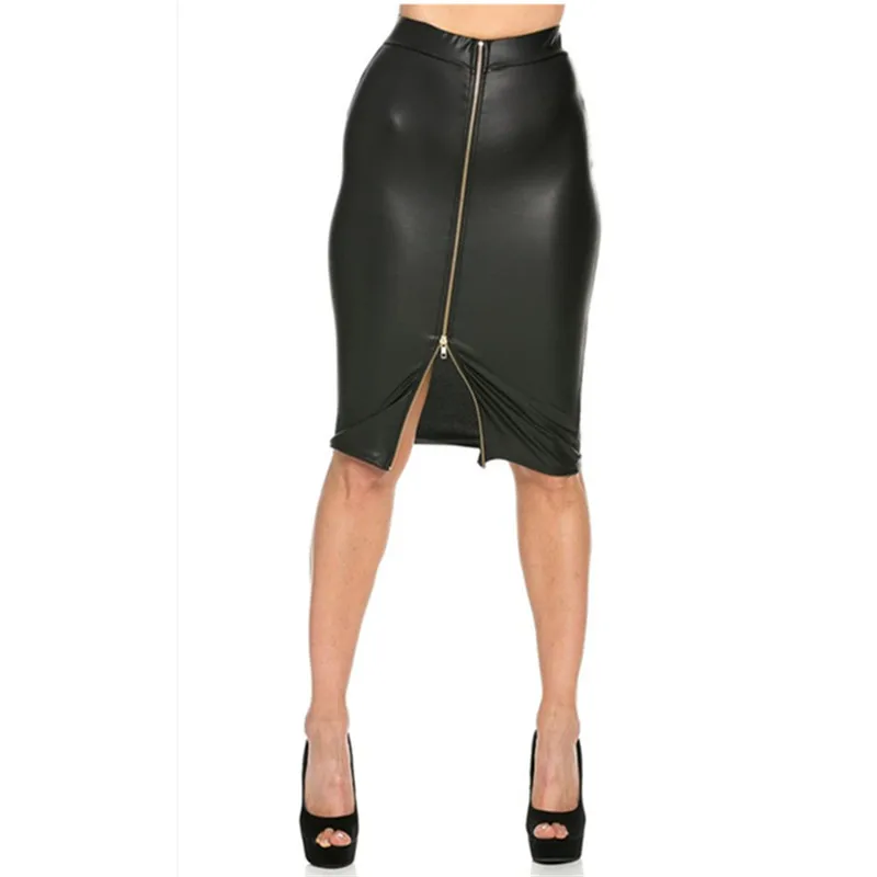 Zip-Up-2015-Midi-Pencil-Leather-Skirt-Women-Casual-6xl-7xl-Plus-Size-Clothing-Elegant-Fitness (1)