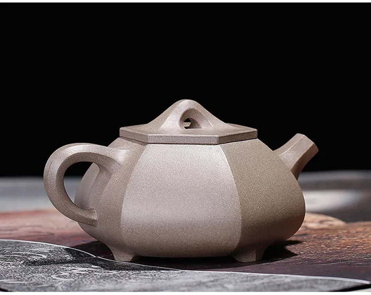 Исин фиолетовый песок горшок известный мастер ремесло коллекция ручной работы Фиолетовый Глиняный Чайник Китайский керамический чай заварки