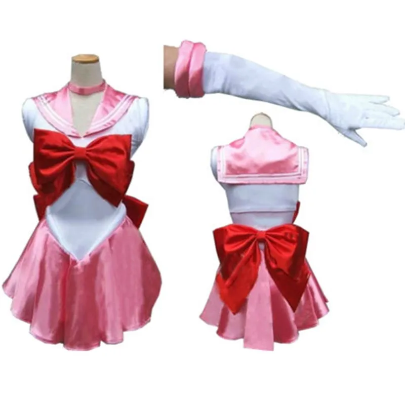 6 цветов Аниме Сейлор Мун женский косплей костюм моряка плюс размер шарф для Хэллоуина костюмы подарок для женщин фантазия Лолита костюмы платье - Цвет: As shown