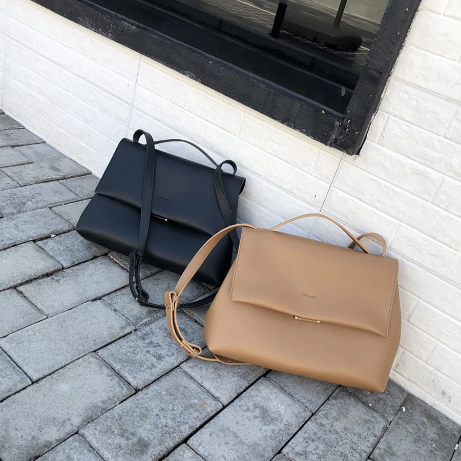  Causal Totes Bags Women Large Capacity Handbags Women PU Shoulder Messenger Bag Female Retro Daily  - 32966179307
