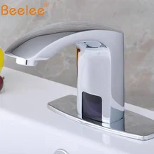 Beelee Bathroom Lavatory Auto Water Mixer Touchless Electronic Automatic Sensor Faucets,hotel and medical faucet tap