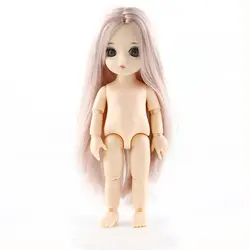 13 подвижных шарнирных 15 см 1/12 BJD куклы игрушки BJD Детская кукла Обнаженная Женская мода тела Куклы Игрушки для девочек подарок нормальная