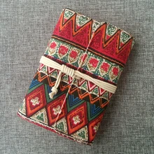 A6 A5 Винтаж китайский Стиль холст персональный органайзер журнал путешествий; Записная книжка планировщик Ретро Канцтовары офисный школьный расходные материалы