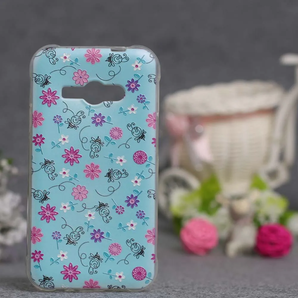 3D рельефный чехол для телефона с изображением мандалы и цветов Samsung Galaxy J1 Ace J110