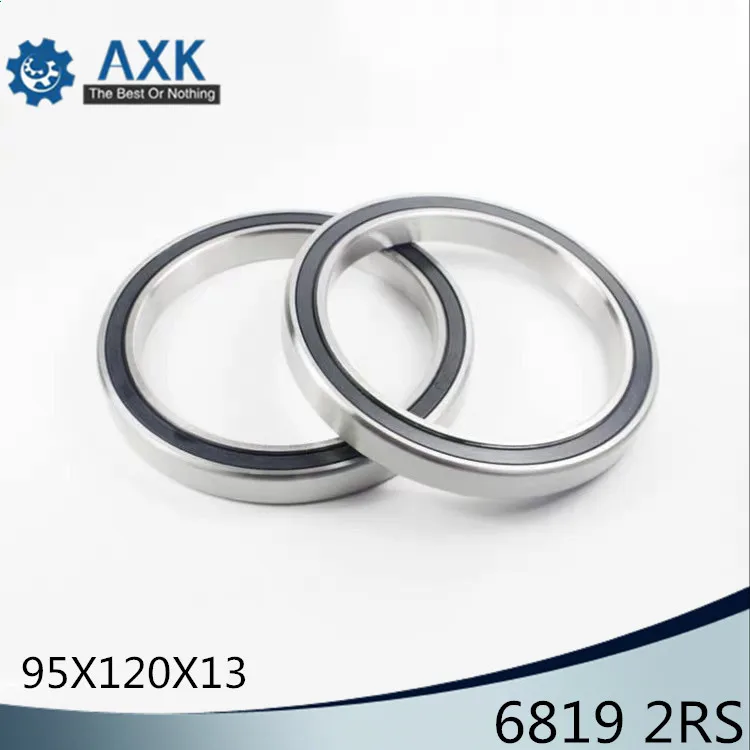 

6819 2RS ABEC-1 95x120x13 Metric Thin Section Bearings 61819 RS 6819RS