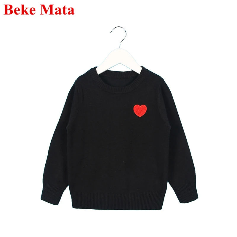 BEKE MATA/Детские свитера для девочек; осень г.; милый детский свитер с вышивкой; кардиган для мальчиков с длинными рукавами; Верхняя одежда для детей; От 1 до 6 лет