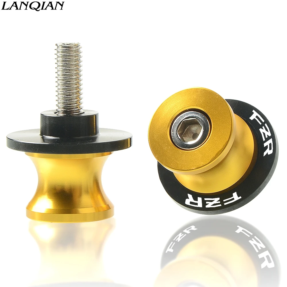 gold 6MM FZR Мотоцикл 10 мм маятник подставка для слайдеров винт для Yamaha FZR 1000 FZR1000 1991 1992 1993 1994 1995 FZR400 400 Fzr600r 1990-1999 - Цвет: gold 6MM FZR
