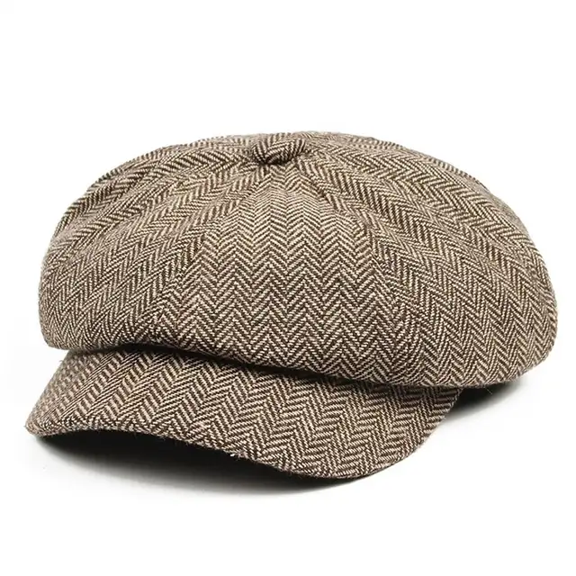 tweed driving hat