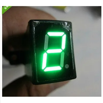

Waterprof Universal 5 Speed Digital Gear Indicator Motorcycle Motorbike Motocross Display Shift Lever Sensors Gear Display green