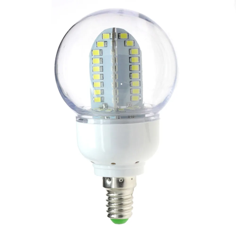 Светодиодная лампа ampoule e14 Ac Dc 12v 24v Glabe corn light A60 pc shell низкое напряжение 10v до 30v супер