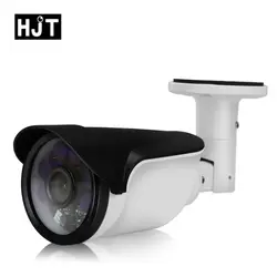 HJT H.264/H.265 1080 P 2.0MP IP Камера Открытый ИК Ночное видение Водонепроницаемая камера видеонаблюдения Netwnok белый пуля Камера UC